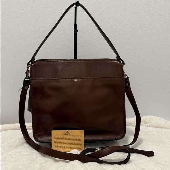 Patricia Nash Serres 10th Anniversary Top Handle/Crossbody Tolled Leather NWOT’s - Picture 7 of 9